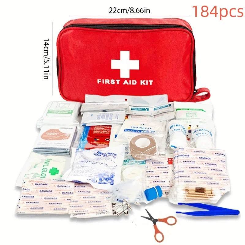 Trousse de premiers secours pour la voiture, le camping, les voyages