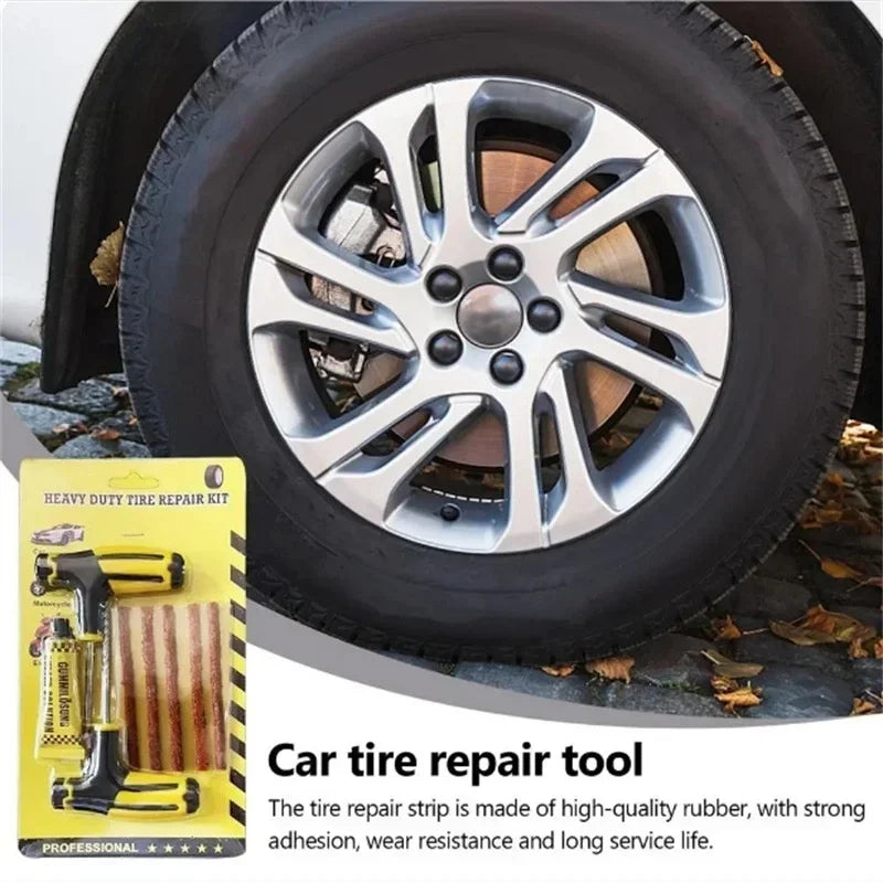 Kit de réparation de pneus de voiture, outils pour crevaison