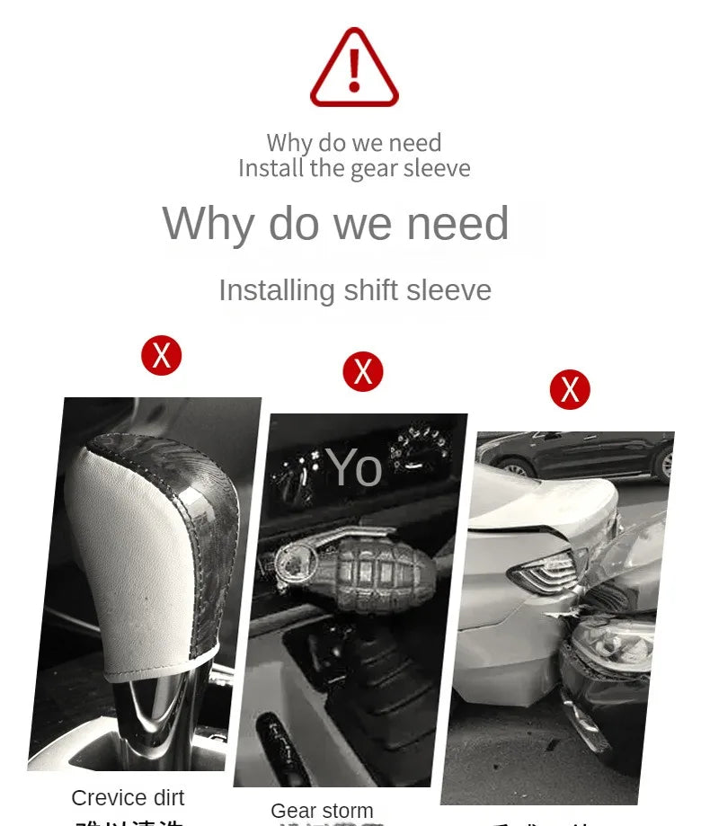 Housses de levier de vitesse