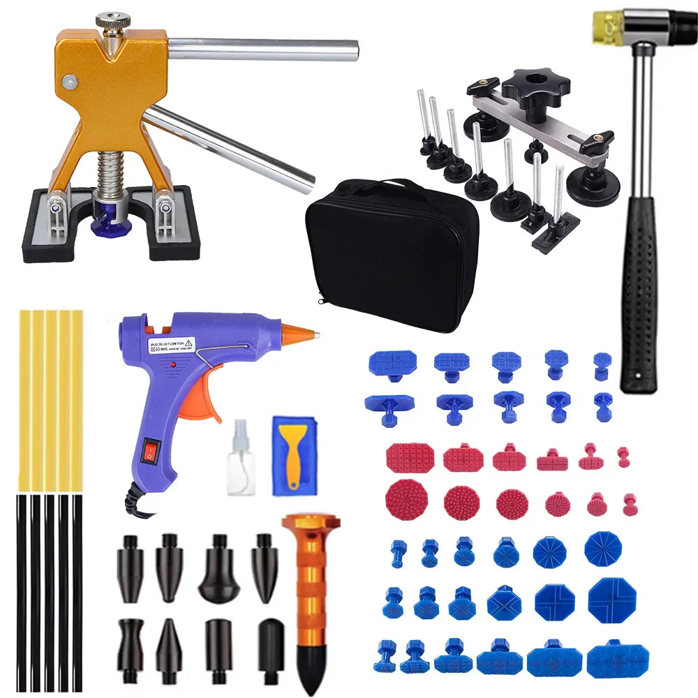 kit de réparation de bosses pour carosserie automobile.