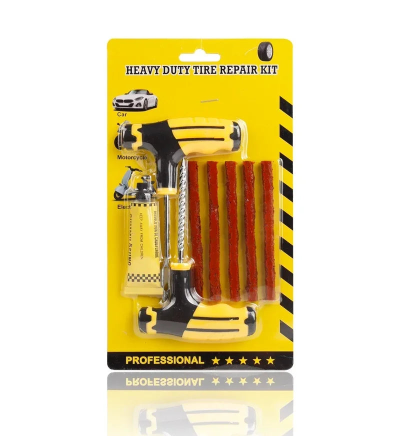 Kit de réparation de pneus de voiture, outils pour crevaison