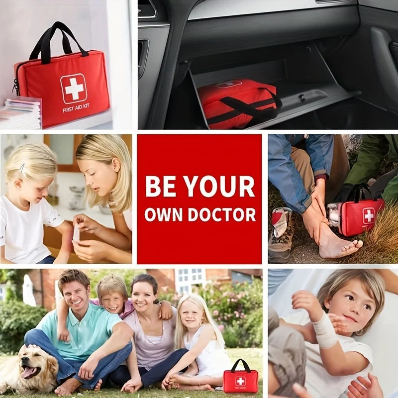 Trousse de premiers secours pour la voiture, le camping, les voyages