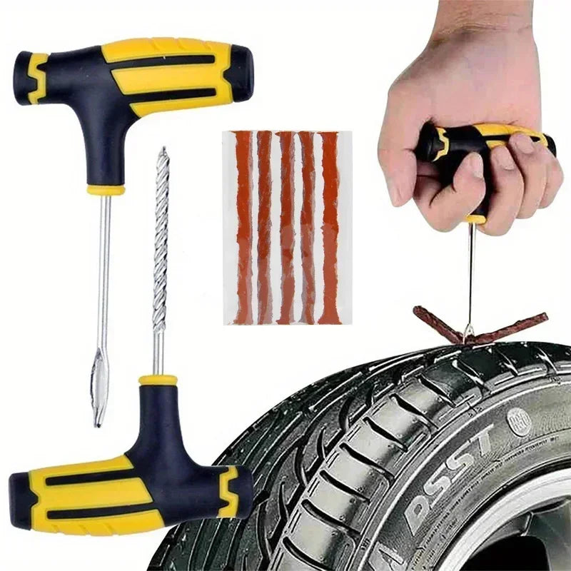 Kit de réparation de pneus de voiture, outils pour crevaison