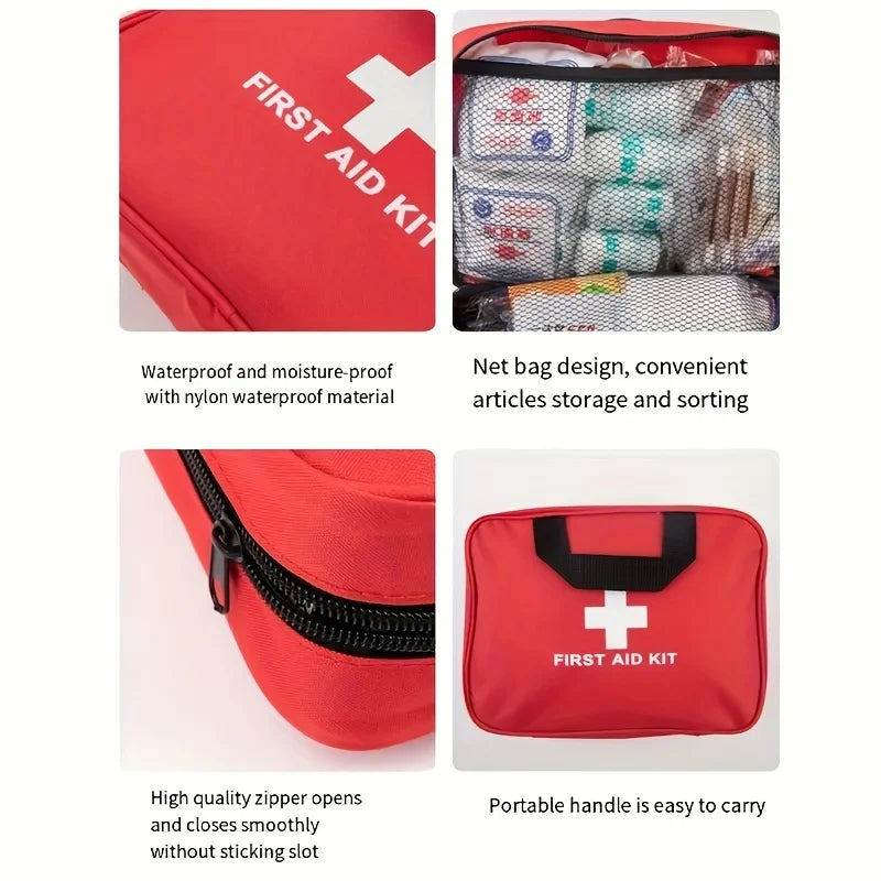 Trousse de premiers secours pour la voiture, le camping, les voyages