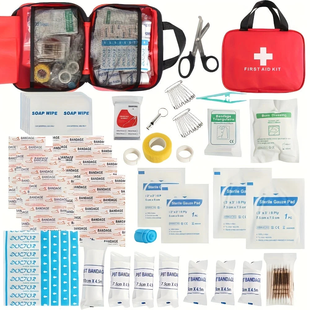 Trousse de premiers secours pour la voiture, le camping, les voyages